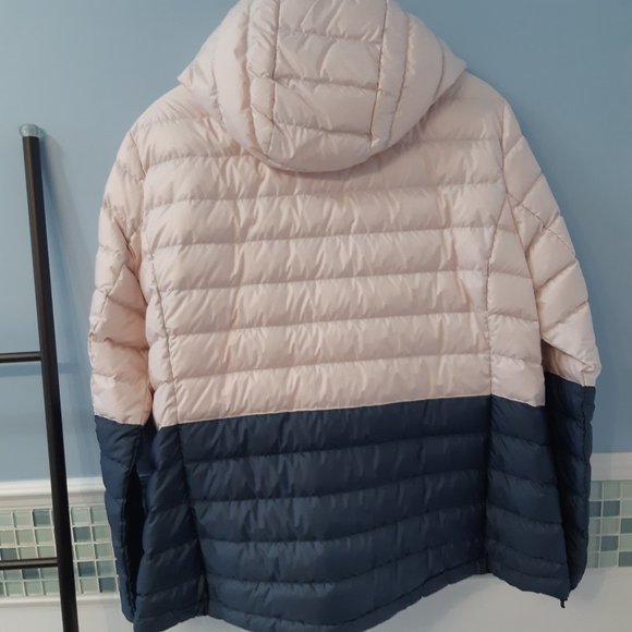 LOLE pink and blue puffer jacket size XXL - Picture 2 of 3